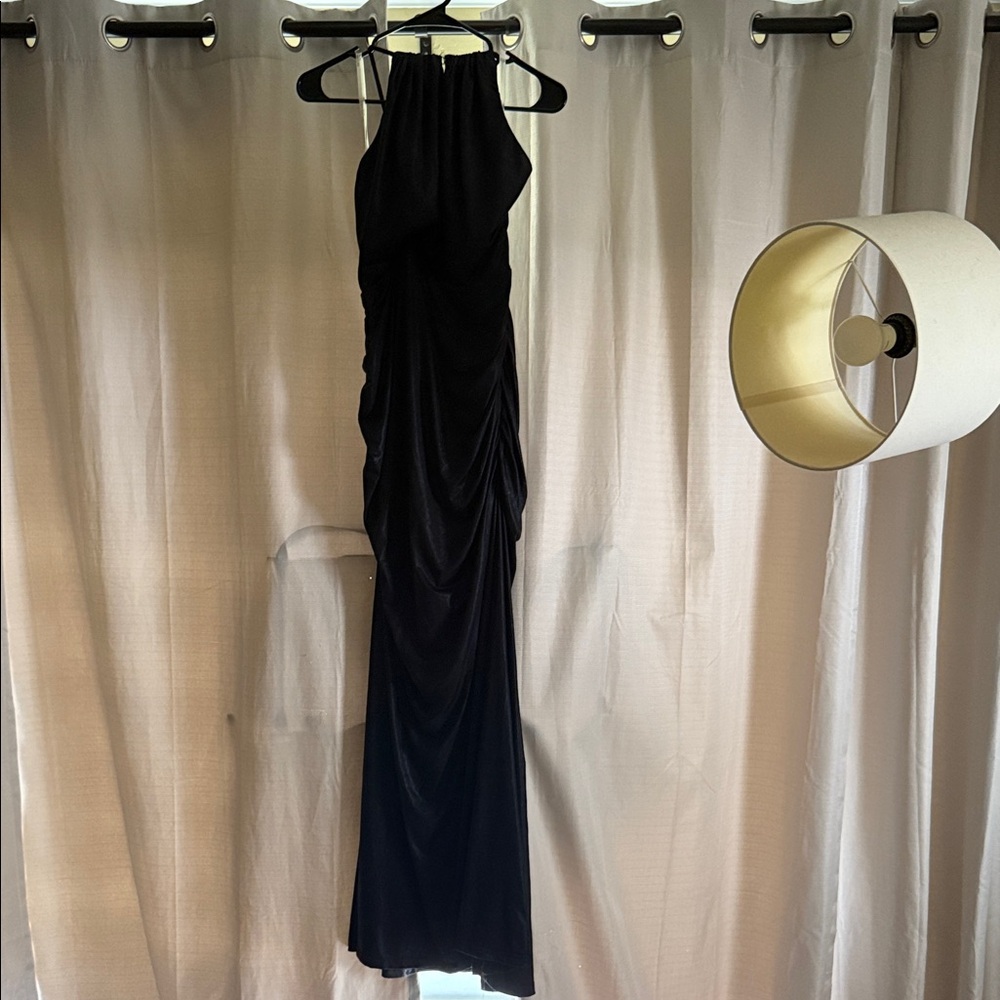 Chic One Shoulder Black Dress